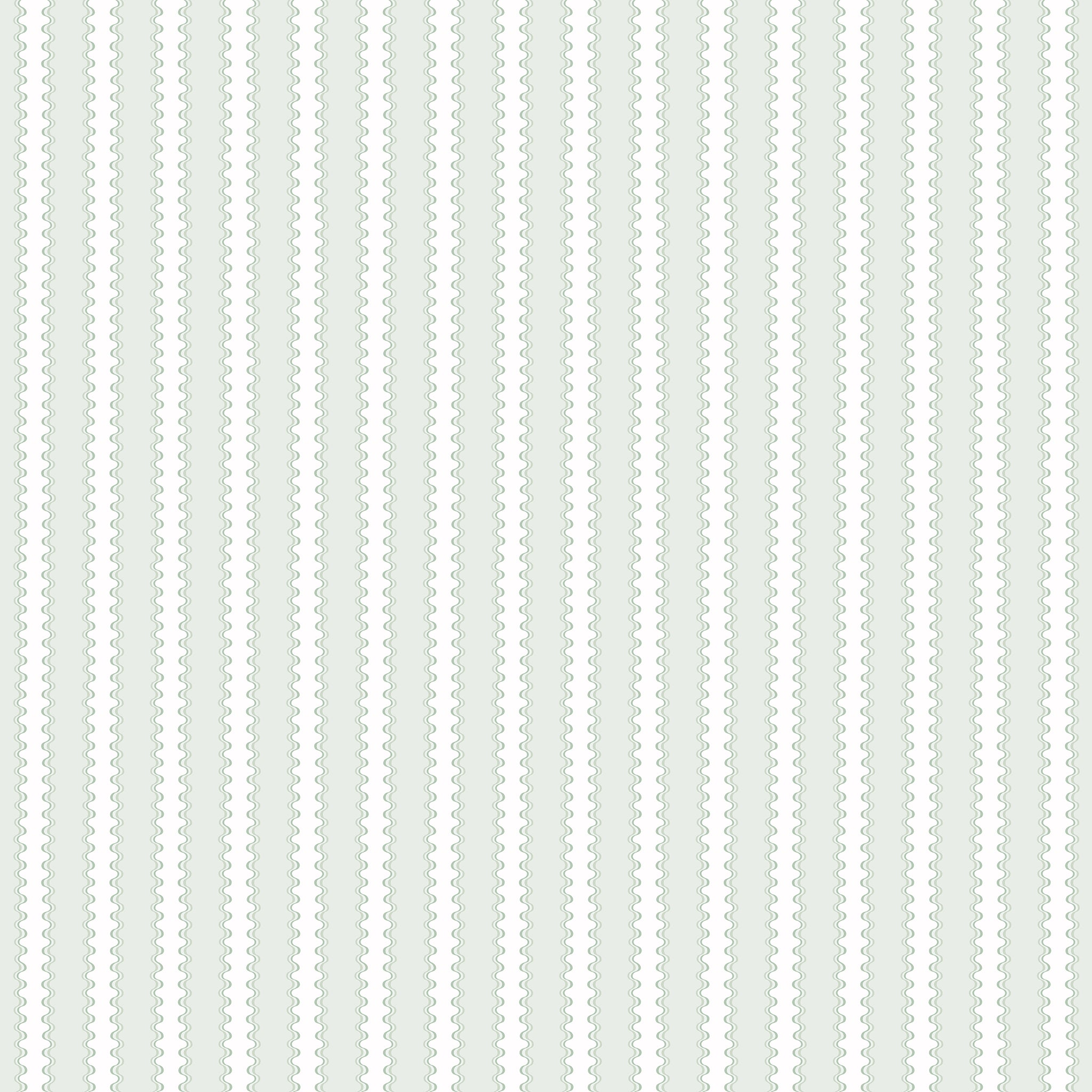 Patterned wallpaper with small, consistent design on a light gray background